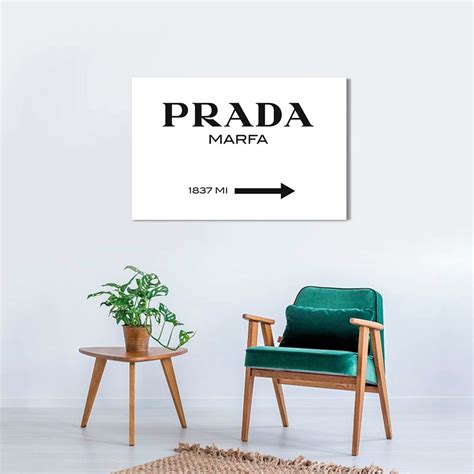 quadro scritta prada marfa ebay|34 results for prada marfa .